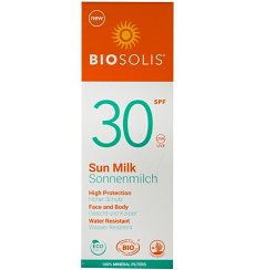 Lapte de soare cu protectie solara, SPF 30+, 100 ml Biosolis