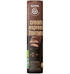 ECO/BIO Baton de ciocolata umplut cucrema espresso, 37.5gr