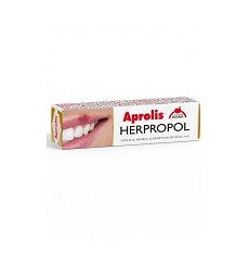 HERPROPOL Balsam de buze Roll-on cu plante si propolis, 5 ml Aprolis