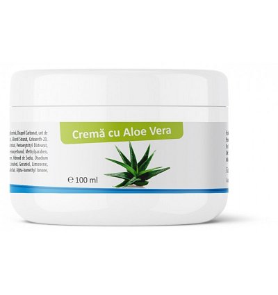 Crema cu Aloe Vera, 100 ml Medicura