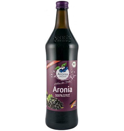 Suc BIO pur de Aronia, 100% SUC, 700 ml Aronia Original