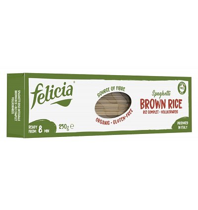 ECO/BIO Felicia spaghetti din faina de orez integral 250 g