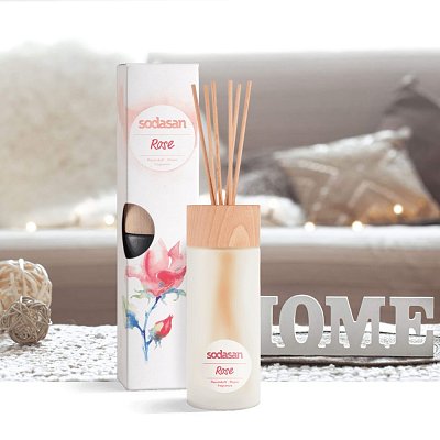 Odorizant bio de camera cu trandafir - 200 ml