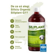 SILICIU G7 SILIPLANT Siliciu organic extras din planta coada-calului, 1000 ml