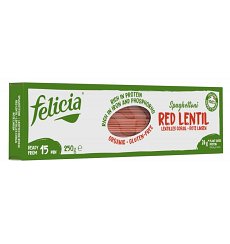 ECO/BIO SPAGHETE DIN FAINA DE LINTE Rosie 250GR