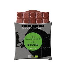 ECO/BIO Ciocolata cu 75% Cacao, vegan, Fair, indulcita cu eritritol