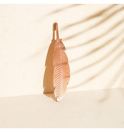 Infuzor din cupru - in forma de frunza