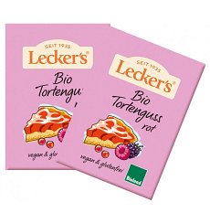 ECO/BIO Glazura de gelatina rosie, 2x10g