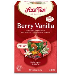 ECO/BIO Ceai de fructe de padure si vanilie Yogi Tea, 34 gr