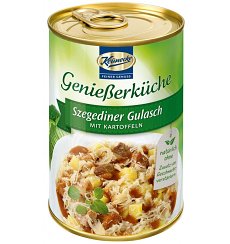 Gulas in stil Szeged cu cartofi, 400g
