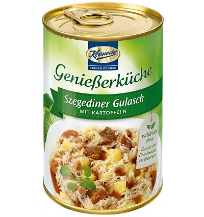 Gulas in stil Szeged cu cartofi, 400g
