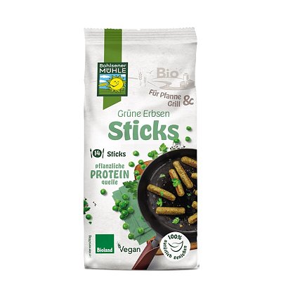 ECO/BIO Mix pentru betisoare cu mazare verde, 165gr