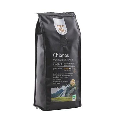 ECO/BIO Cafea Espreso Mexico Chapas boabe 250gr