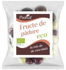 ECO/BIO Fructe in 4 culori de ciocolata 100gr